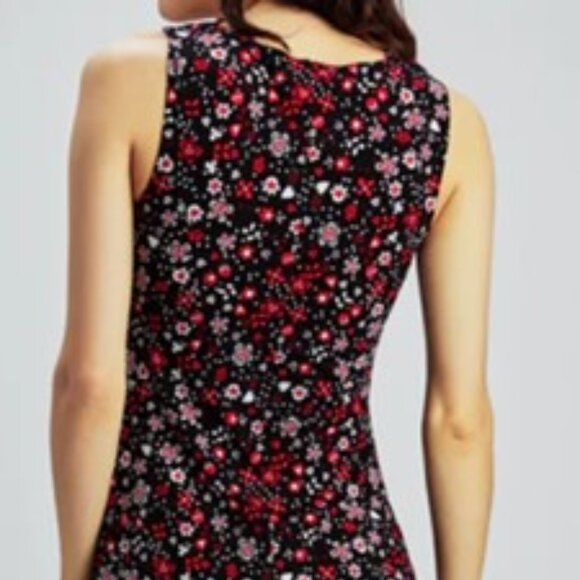 sleeveless floral print dress by San Francisco size xs - Picture 5 of 16